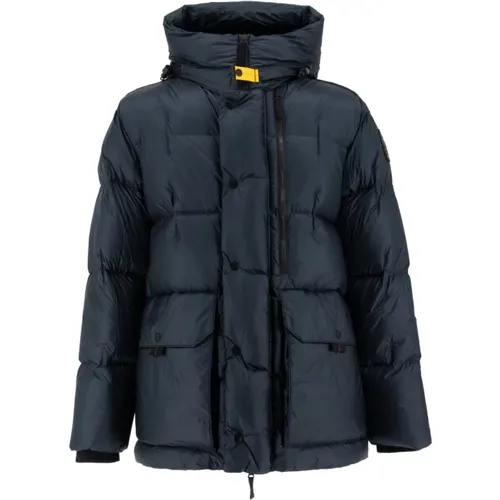 Men`s Clothing Jackets Coats Dark Avio Aw23 , male, Sizes: L - Parajumpers - Modalova
