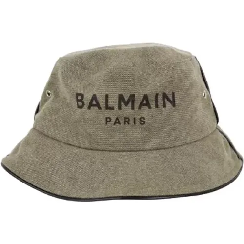 Pre-owned Baumwolle hats , Damen, Größe: ONE Size - Balmain Pre-owned - Modalova