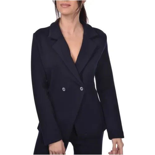 Cashmere Blazer , female, Sizes: M - Gran Sasso - Modalova