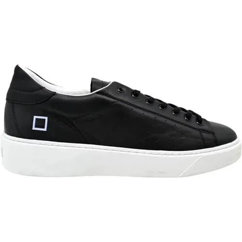 Calf Sneakers - Levante Model , male, Sizes: 11 UK, 12 UK - D.a.t.e. - Modalova