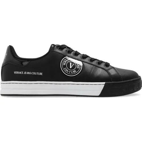 Sneakers mit Logo , Herren, Größe: 40 EU - Versace Jeans Couture - Modalova