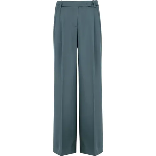 Satin Wide Leg Pants , female, Sizes: XS, M, 2XS, S - pinko - Modalova