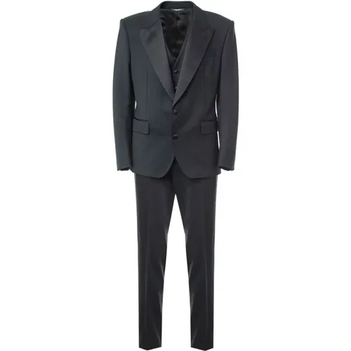 Elegant Suit for Men , male, Sizes: L, 3XL - Dolce & Gabbana - Modalova