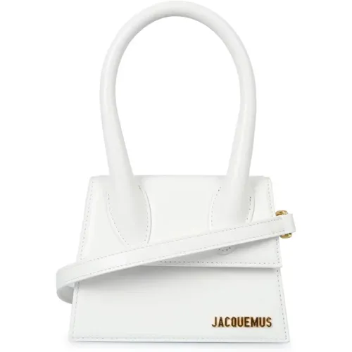 Weiße Mini Handtasche , Damen, Größe: ONE Size - Jacquemus - Modalova
