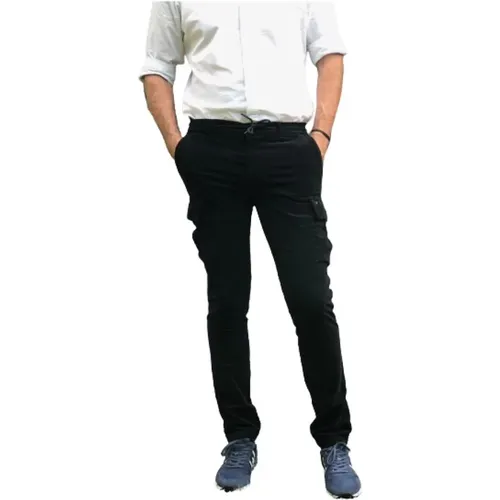 Cargo Velour Pants , male, Sizes: L - Mason's - Modalova