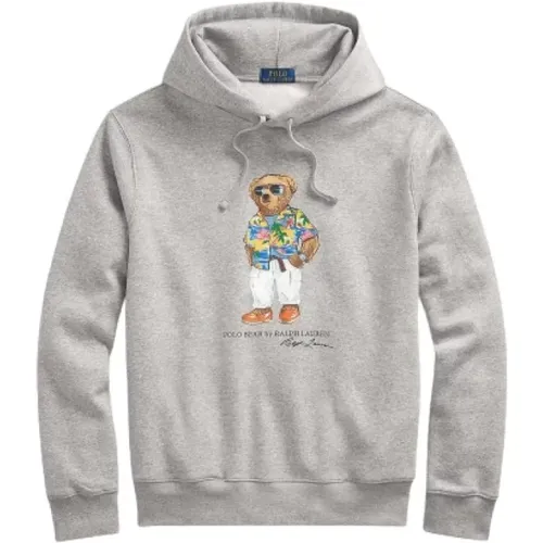 Bear Logo Hoodie , male, Sizes: 2XL, L, XL, M - Polo Ralph Lauren - Modalova