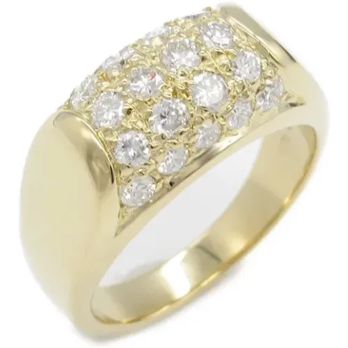 Pre-owned Gold rings , female, Sizes: ONE SIZE - Bvlgari Vintage - Modalova