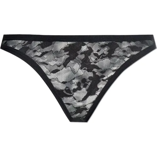 Transparent panties Ufpn-D-Oval-Punchy-Brief , female, Sizes: L, S, 2XS, XS, M - Diesel - Modalova