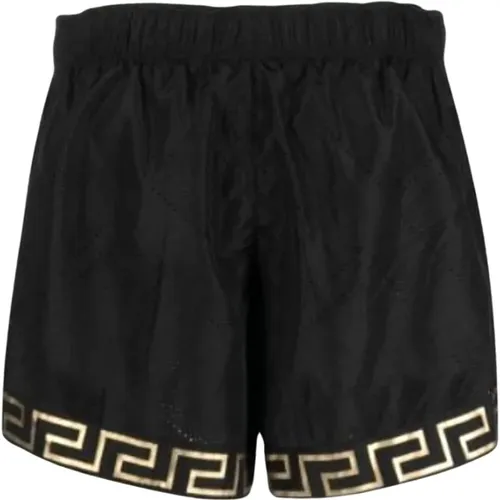 Stylish Bermuda Shorts for Men , male, Sizes: L - Versace - Modalova