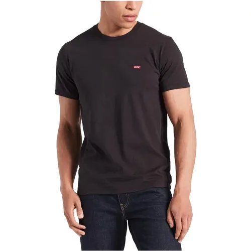 Levi's , Short Sleeve Cotton T-Shirt , male, Sizes: M, XL, L, 2XL - Levis - Modalova