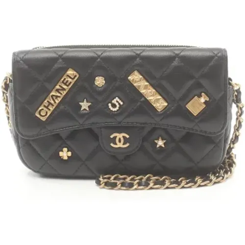 Pre-owned Leather chanel-bags , female, Sizes: ONE SIZE - Chanel Vintage - Modalova