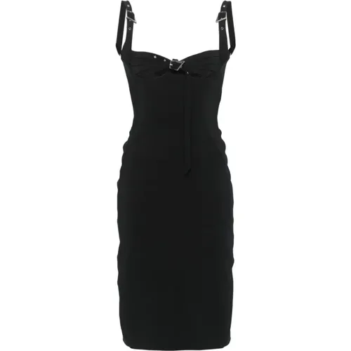 Bustier Style Dress , female, Sizes: XS, S - Mugler - Modalova