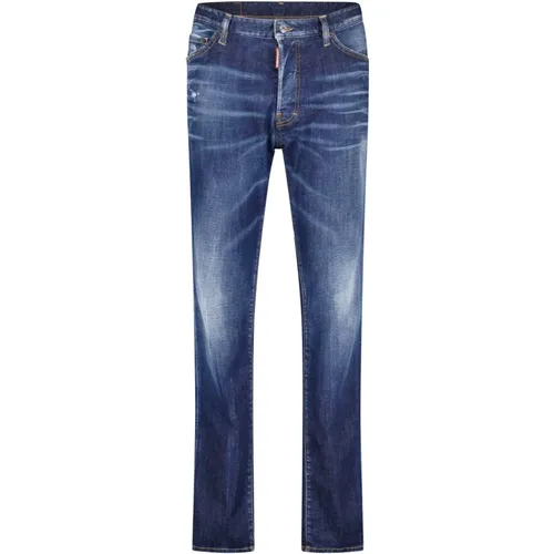 Cool Guy Slim Fit Stretch-Denim Jeans , Herren, Größe: 2XL - Dsquared2 - Modalova