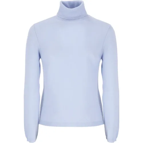 Hellblauer Kaschmirpullover Frauen , Damen, Größe: XS - Kangra - Modalova