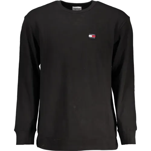 Long Sleeve Logo T-Shirt , male, Sizes: S, XL - Tommy Hilfiger - Modalova