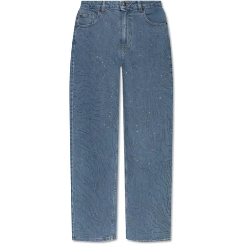 Jeans mit Applikation , Damen, Größe: W27 - Rotate Birger Christensen - Modalova
