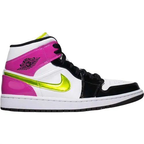 Limitierte Auflage Cyber Pink Air Jordan 1 , Herren, Größe: 41 EU - Nike - Modalova