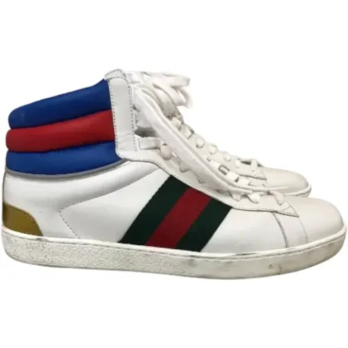 Pre-owned Leder sneakers - Gucci Vintage - Modalova