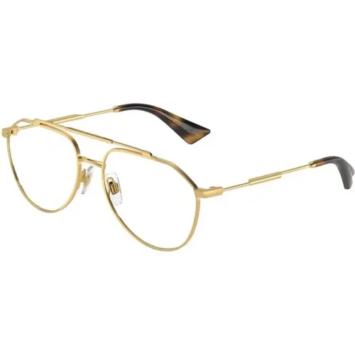Gold Frame Sunglasses Dg1353 , unisex, Sizes: 57 MM - Dolce & Gabbana - Modalova