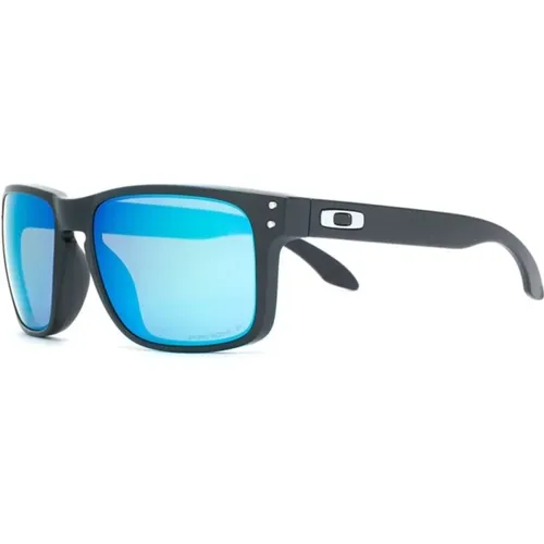 Schwarze Sonnenbrille mit Zubehör , Herren, Größe: 57 MM - Oakley - Modalova