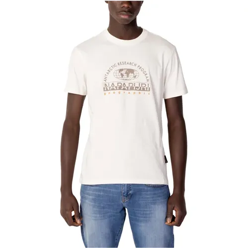 Short Sleeve Shirts , male, Sizes: XL, S, 2XL - Napapijri - Modalova