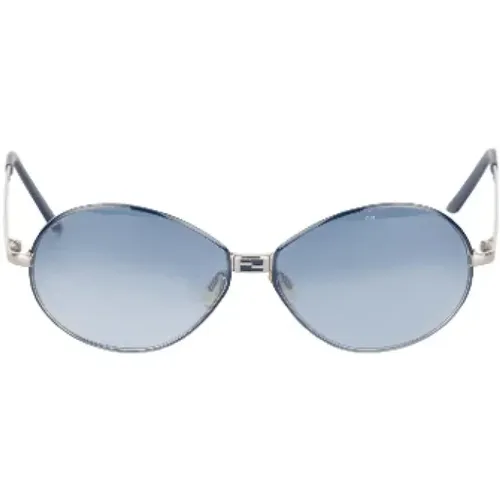 Pre-owned Metal sunglasses , female, Sizes: ONE SIZE - Fendi Vintage - Modalova