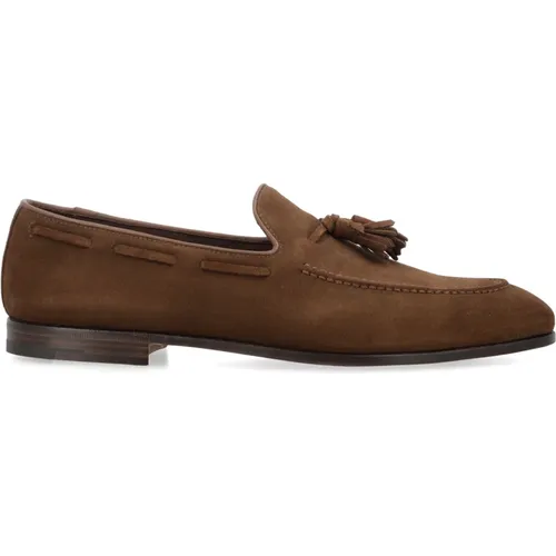 Gebrannte Wildleder Maidstone Loafers , Herren, Größe: 42 1/2 EU - Church's - Modalova