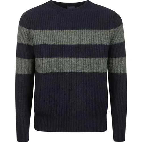 Round neck knitted garments , male, Sizes: S - PAUL & SHARK - Modalova