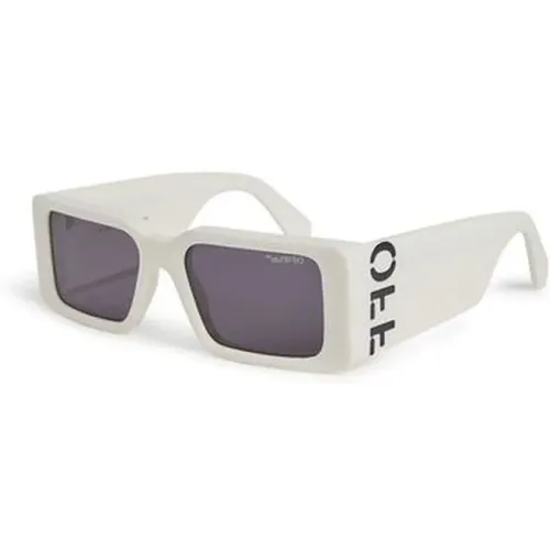 Off , Stylish Milano Sunglasses , unisex, Sizes: 54 MM - Off White - Modalova