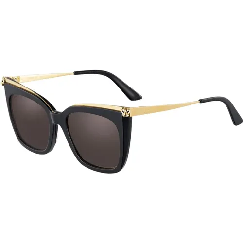 Elegant Metallo Sunglasses , unisex, Sizes: 58 MM - Cartier - Modalova