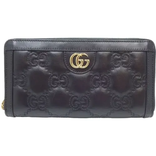 Pre-owned Leather wallets , female, Sizes: ONE SIZE - Gucci Vintage - Modalova