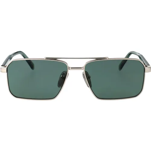 Stylish Sunglasses with 0PR A57S , male, Sizes: 58 MM - Prada - Modalova