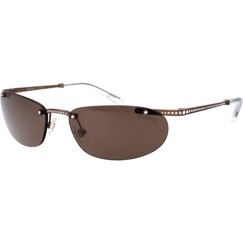 Stylish Sunglasses 0Sk7019 , female, Sizes: 59 MM - Swarovski - Modalova
