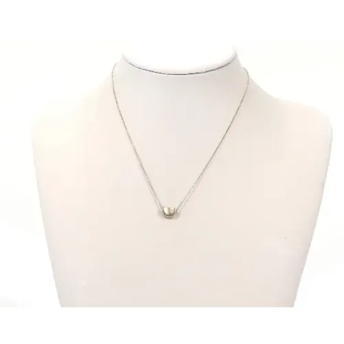 Pre-owned Metal necklaces , female, Sizes: ONE SIZE - Tiffany & Co. Pre-owned - Modalova