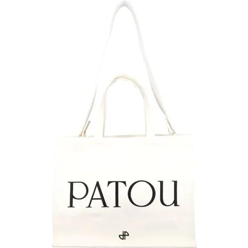 Weiße Logo-Tote-Handtasche Patou - Patou - Modalova