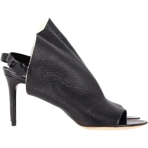 Pre-owned Leather heels , female, Sizes: 6 1/2 UK - Balenciaga Vintage - Modalova