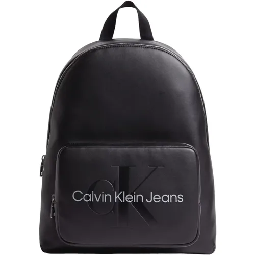 Moderner Rucksack aus Kunstleder - Calvin Klein Jeans - Modalova