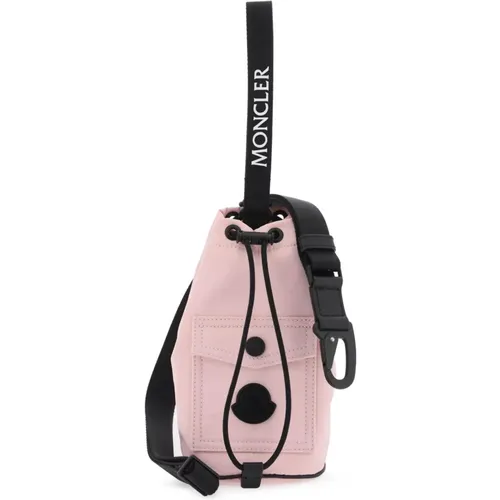 Nylon Mini Eimer Tasche mit Kordelzugverschluss,Mini Bags - Moncler - Modalova