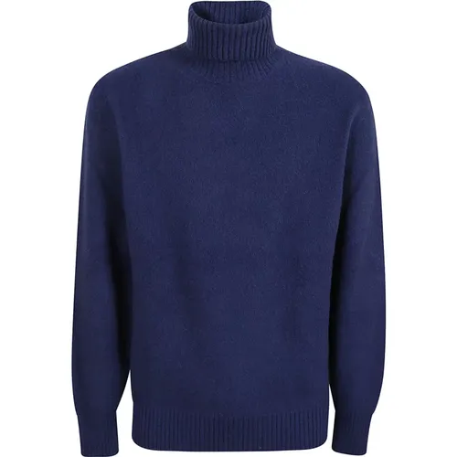 Luxuriöser Blauer Pullover Aw24 , Herren, Größe: M - Eleventy - Modalova