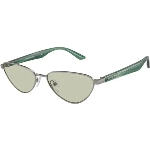 Green Light Sunglasses Model , unisex, Sizes: 56 MM - Emporio Armani - Modalova