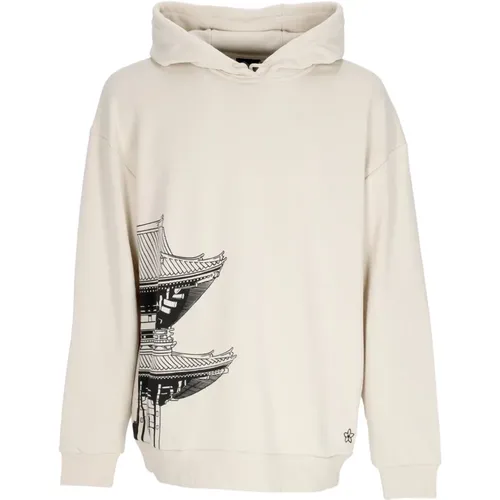 Tokyo Over Hoodie Lightweight Sweatshirt , male, Sizes: L, XL - Dolly Noire - Modalova