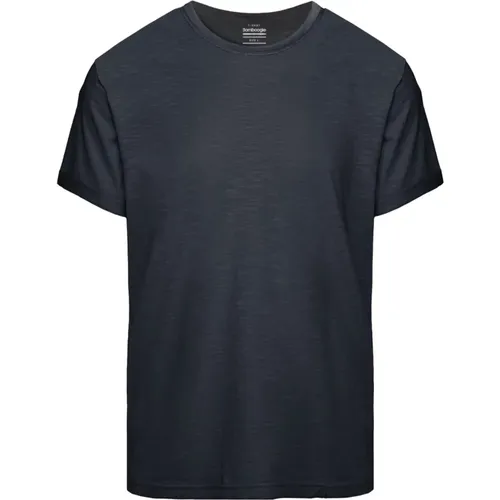 Slub Jersey Round Neck T-Shirt , male, Sizes: XS - BomBoogie - Modalova