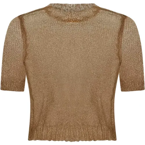 Sweaters Golden , female, Sizes: S - Maison Margiela - Modalova