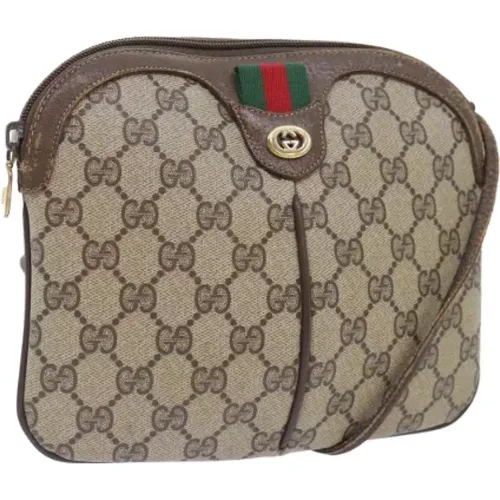 Pre-owned Leder schultertasche - Gucci Vintage - Modalova