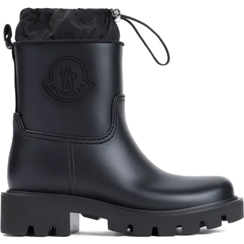 Schwarze Kickstream Sneakers , Damen, Größe: 36 EU - Moncler - Modalova