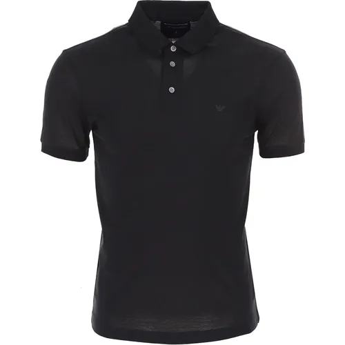 Versatile Nera Polo Shirt for Men , male, Sizes: 2XL, M, L, XL - Emporio Armani - Modalova