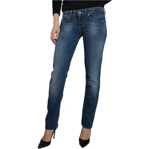 Stylische Slim Fit Niedrige Taille Jeans , Damen, Größe: W26 - Liu Jo - Modalova