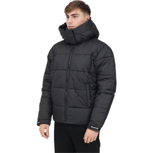 Urban Schwarze Steppjacke , Herren, Größe: M - Disclaimer - Modalova