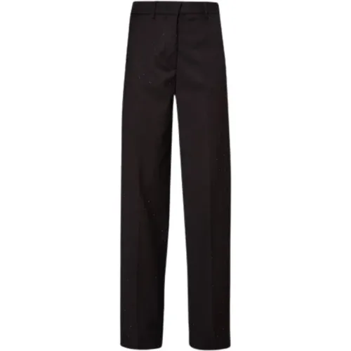 Chino Pants with Straight Cut , female, Sizes: M, S, XS, 3XS, 2XS - Liu Jo - Modalova