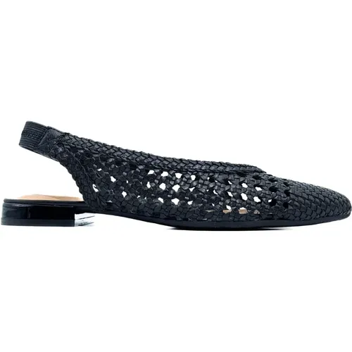 Schwarze Slingback Flache Schuhe , Damen, Größe: 36 EU - Gioseppo - Modalova